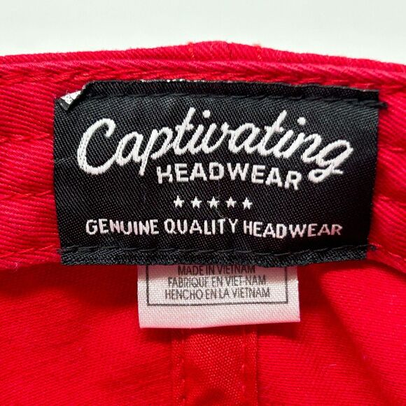 UNLV Runnin Rebels Womens Dad Hat Cap Red Las Vegas Rhinestones Strapback NCAA - Picture 10 of 11